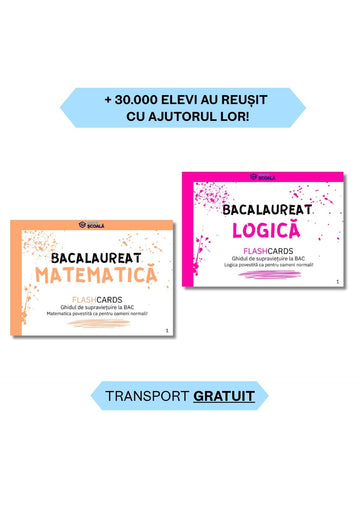 BAC TEHNO Pachet - Mate + Logică