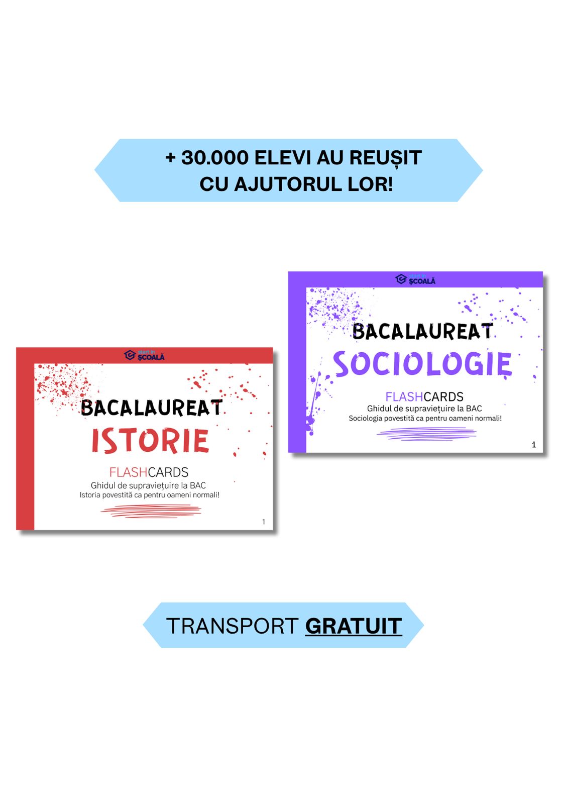 BAC UMAN Pachet - Istorie + Sociologie