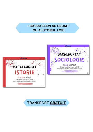 BAC UMAN Pachet - Istorie + Sociologie