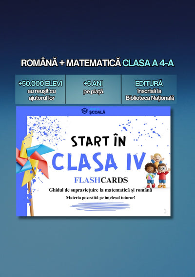 Clasa IV - Română + Matematică