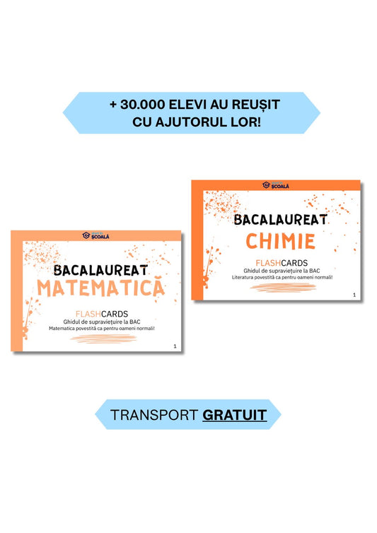 BAC REAL Pachet - Mate + Chimie