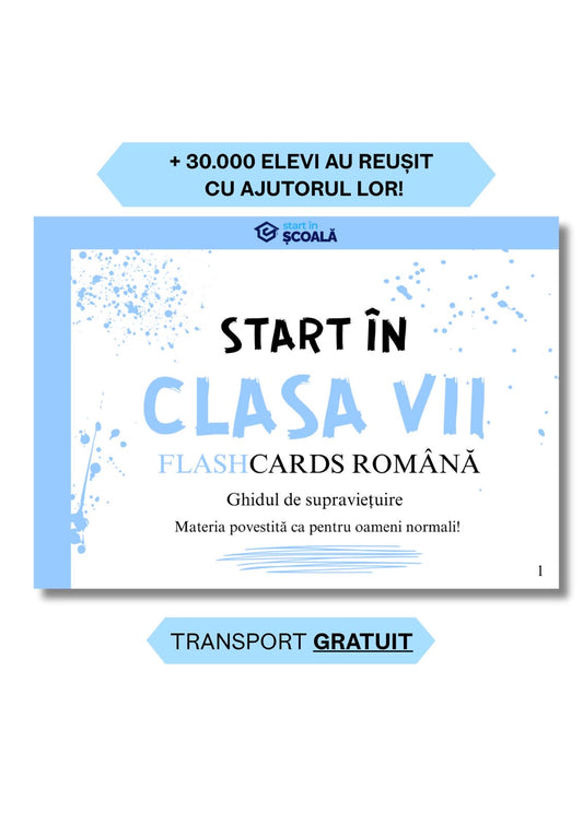 Clasa VII - Română