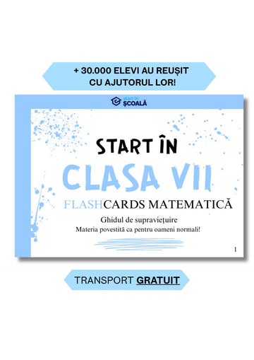 Clasa VII - Matematică
